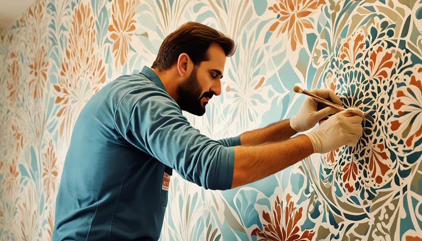 اصباغ ورق جدران الكويت