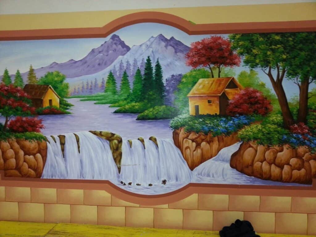 صباغ شاطر ألوان طبيعية لغرف الأطفال